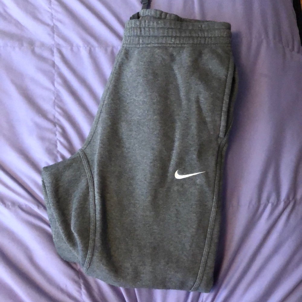 Nike Dark Grey Joggers - M